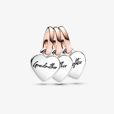 Pandora rose gold store mother daughter charm